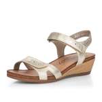 náhled Dámské sandály REMONTE R4463-90 METALLIC S0
