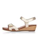 náhled Dámské sandály REMONTE R4463-90 METALLIC S0
