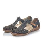 náhled Dámské polobotky RIEKER 45880-14 BLAU S0