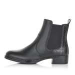 náhľad Dámska členková obuv RIEKER 73494-01 čierna W0