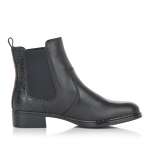 náhľad Dámska členková obuv RIEKER 73494-01 čierna W0