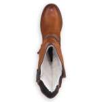 náhled Dámské kozačky RIEKER RIE-10300452-W1 hnědá