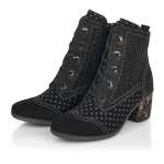 náhľad Dámska členková obuv REMONTE D5471-02 čierna W0