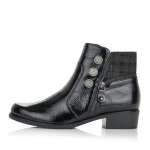 náhľad Dámska členková obuv REMONTE D6881-02 čierna W0