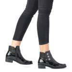 náhľad Dámska členková obuv REMONTE D6881-02 čierna W0