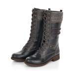 náhľad Dámske čižmy REMONTE D8077-02 čierna W0
