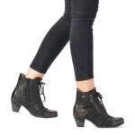 náhľad Dámska členková obuv REMONTE D8794-02 čierna W1