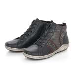 náhled Dámská kotníková obuv REMONTE R1476-01 černá W0