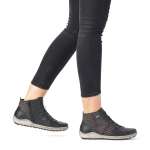 náhled Dámská kotníková obuv REMONTE R1476-01 černá W0