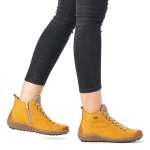 náhled Dámská kotníková obuv REMONTE R4789-68 žlutá W1