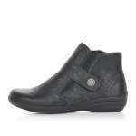 náhled Dámská kotníková obuv REMONTE R7672-01 černá W0