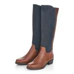 náhled Dámské kozačky RIEKER RIE-10300757-W1 hnědá