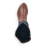 náhled Dámské kozačky RIEKER RIE-10300757-W1 hnědá