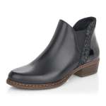 náhled Dámská kotníková obuv RIEKER Y0872-00 černá W0