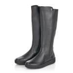 náhľad Dámske čižmy RIEKER Y6492-00 čierna W0