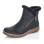 náhled Dámská kotníková obuv RIEKER Z0161-00 černá W0