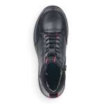 náhľad Pánska členková obuv RIEKER B7693-00 čierna W0