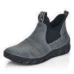 náhľad Dámska členková obuv RIEKER 75064-14 modrá W3