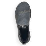 náhľad Dámska členková obuv RIEKER 75064-14 modrá W3