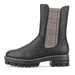 náhľad Dámska členková obuv RIEKER 76190-01 čierna W1