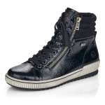 náhľad Dámska členková obuv REMONTE D0773-02 čierna W1