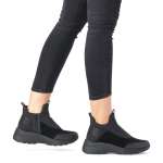 náhled Dámská kotníková obuv REMONTE D6670-02 černá W1