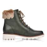 náhled Dámská kotníková obuv REMONTE D8692-54 zelená W1