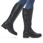 náhled Dámské kozačky REMONTE R6590-01 černá W4