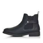 náhľad Dámska členková obuv RIEKER Z6161-00 čierna W1