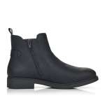 náhľad Dámska členková obuv RIEKER Z6161-00 čierna W1