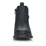 náhľad Dámska členková obuv RIEKER Z6161-00 čierna W1