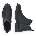 náhľad Dámska členková obuv RIEKER Z6161-00 čierna W1