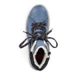 náhled Dámská kotníková obuv RIEKER Z6639-14 modrá W1