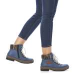 náhled Dámská obuv RIEKER RIE-10301756-W2 modrá