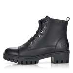 náhľad Dámska členková obuv RIEKER 75722-01 čierna W1