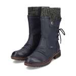 náhled Dámské kozačky RIEKER RIE-10301882-W1 modrá