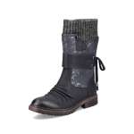 náhled Dámské kozačky RIEKER RIE-10301884-W1 černá