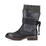 náhled Dámské kozačky RIEKER RIE-10301884-W1 černá