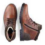 náhled Pánská kotníková obuv RIEKER F4610-24 hnědá W2