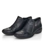 náhled Dámská kotníková obuv RIEKER L3871-00 černá W1