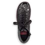 náhľad Dámska členková obuv RIEKER L7527-01 čierna W1