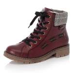 náhled Dámská kotníková obuv RIEKER Y9141-35 červená W1