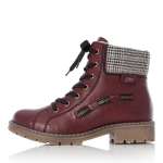 náhled Dámská kotníková obuv RIEKER Y9141-35 červená W1