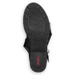 náhled Dámské kozačky RIEKER Z9580-00 černá W1