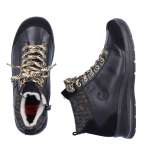 náhled Dámská kotníková obuv RIEKER L7700-00 černá W2