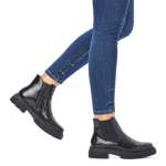 náhled Dámská kotníková obuv RIEKER M3854-02 černá W2