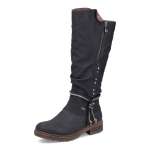 náhled Dámské kozačky RIEKER Z4759-01 černá W4