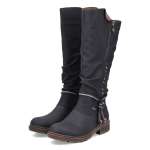 náhled Dámské kozačky RIEKER Z4759-01 černá W4