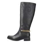 náhled Dámské kozačky RIEKER RIE-10302325-W2 černá