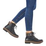 náhled Dámská obuv RIEKER RIE-10302330-W2 černá